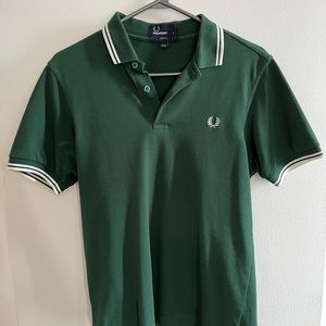 Fredd perry polo size s green